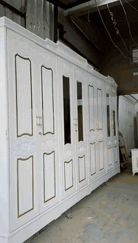 غرفة ست ابواب موديل (الرونقة ) تصميم تركي بشغل ولمسات عراقية  الخارج ا...