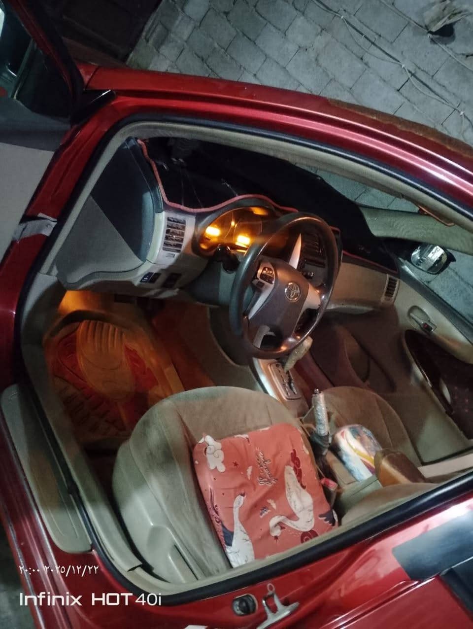 السلام عليكم كورلا موديل ٢٠٠٨ بسمي سنويه وارقام جدد ل٢٠٣٠ بلاديه بيها جراد خليجي سعر ٨٨ بيها مجال الستفسار *********** مكان سياره بغداد ابوغريب
