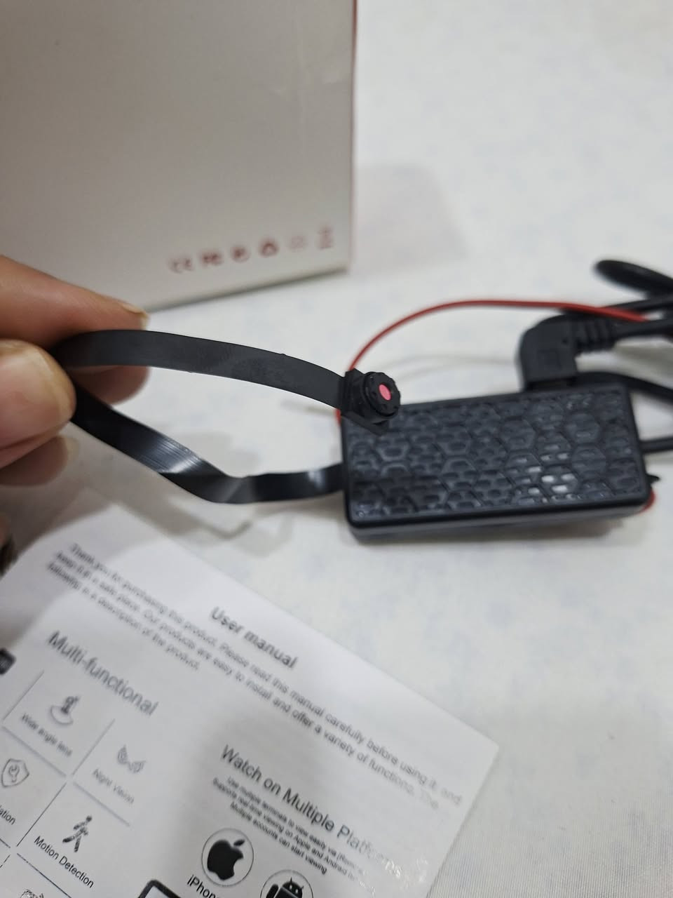 كاميرا تجسس صغيرة وتم الفحص ع اول تم ١٥


**إذا كنت صاحب هذا الإعلان وتريد حذفه لأي سبب، رجاءا أرسل رسالة إلى الدعم الفني**