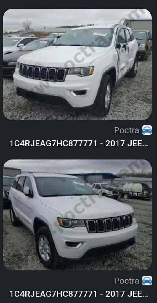 سلام عليكم ورحمة ***********
جيب موديل 2017 لاريدو
حادثها موضح بل صور
صبغ ٣ قطع  باب السايق مبدل وباب الوره فقط صبغ
والجاملغ المامي بيه صبغ
السياره بسامينا تحويل مباشر
ملاحظه السياره مكينتها بيها تبخير 
ما الكير التبريد وصدر جديد
السعر  ١٥٥ وبيها مجال

