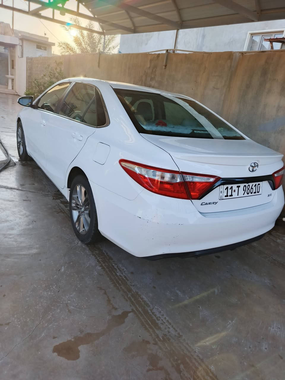 السلام عليكم 👋
للبيع او مراوس ب كامري(2008 _2011) 

 كامري 2017 Se وارد أمريكي 
بدون ضرر (كلين👍) 
مواصفات :
مقاعد جلد 
مقعد السائق كهرباء 
شفتات ستيرن 
شاشه 
كامره خلفيه
وبعد مواصفات معروف 
السياره حلوه ما تصرف عليها دينار صدر وتايرات كفاله
والسياره مالة بيت وأحلى من الصور 
مكان السياره : صلاح الدين_بيجي_قرية البعيجي 
السعر :اتصل على الرقم (***********)
