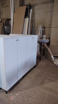 خزانة أحذية • ١٣٠×٨٠×٣٠ • إم دي إف