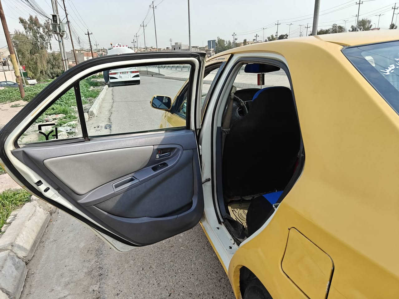 mk 2013 رقم بغداد مشروع وطني 
السيارة بدون ضرر وبدون معجون نظيف حيل سيارة وداخلها حلوة بدون اي كسور  وصبغة وحدة ما مصبوغة 
كير شرط محرك بي بخار بس شرط ترايك بغداد 
هيئة ٢٠٠ غرامات صفر كاربون بانزين بيها شرط الوكالة والتحويل صاحبها بال قديمة السيارة كلها شغال مابيها شي ميشتغل والتبريد بس تلحم البوري بي ليك طخم جديد سيارة ناعسة حييل *********** وبي واتسب 
السعر 37 ورقتين اشيلهن مال هيئة ومصاريف حتى لا تكول يراد لها مصرف يعني 35
