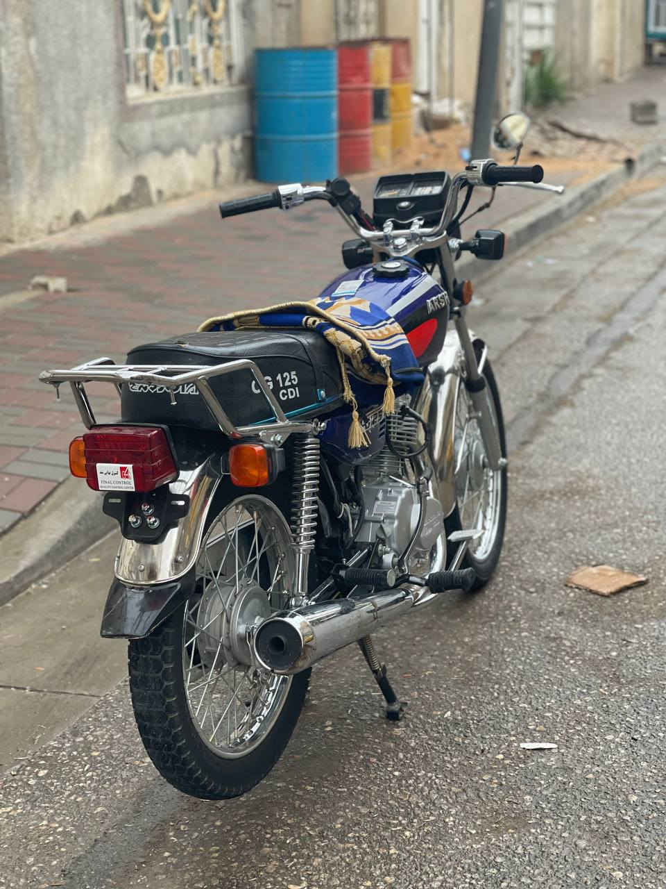 سلام عليكم دراجه ارشا للبيع مديل 2026 أوراق سكنر كفاله عامه مابيها أي نقص دراجه كامله مكمله مكينه برغي ما مفتوح بيها كهربائيات كلها شغاله ناعمه وحلوه 
سعرها 650وبيها مجال مكاني كربلاء قرب مستشفى الحسيني ***********
***********
