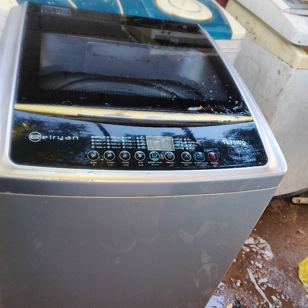 غسالات فول اتوماتيك نضاف وعشغل وضمان بيهه حجم 15 كيلو السعر الوحده 100العنوان كربلاء الهاتف *********** كربلاء, العراق
