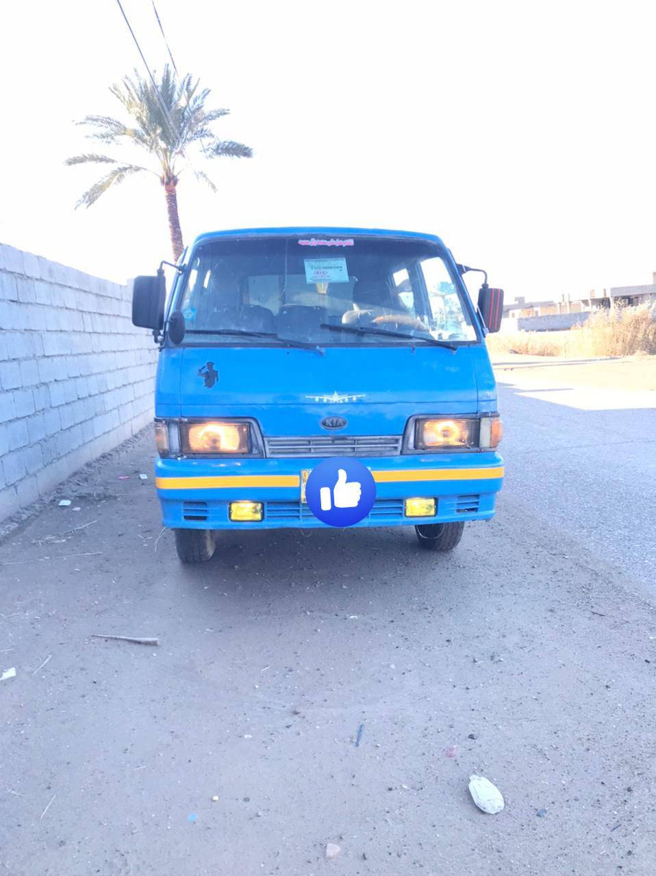 السلام عليكم
كيا بنكو 1994مكفوله كير محرك تجفيت جديد على السحك 
تخم تاير جديد شاصي مكفول شعار كمرك رقم بغداد المكان التاجي المشاهده مقابل سيطرة العبايجي اطراف بغداد 
الاتصال على الرقم ***********
