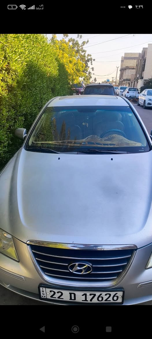 السلام عليكم سوناتا 2009 خليجي اكلين ما عدا بارد باب السايق رقم اربيل محرك 2,4 دوش المرغوب السياره فتحه  تبريد كهربائيات كله شغاله المكان بغداد السعر 115 او بيه مجال بسيط للاستفسار ***********
