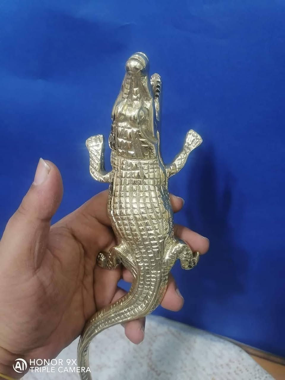 تمساح نحاس منقوش بالكامل الطول ٢٩ سم وزن محمل تحفه في التفاصيل


**إذا كنت صاحب هذا الإعلان وتريد حذفه لأي سبب، رجاءا أرسل رسالة إلى الدعم الفني**