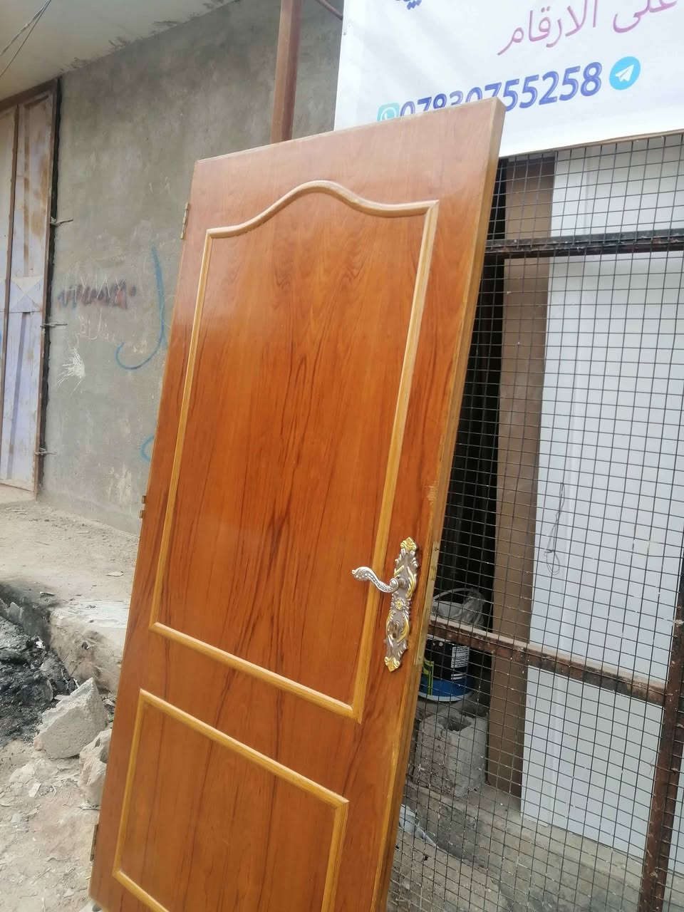 سلام عليكم من رخصة الادمن باب صاج قياسه ٩١سنتم عرض طول ٢٠٥سنم جربايه نفر سعره ٤٠ الاتصال على الرقم *********** *********** العنوان كربلاء قريب شارع الحافظ عمود ١٣١ قرب دلالية الضياء كربلاء, العراق
