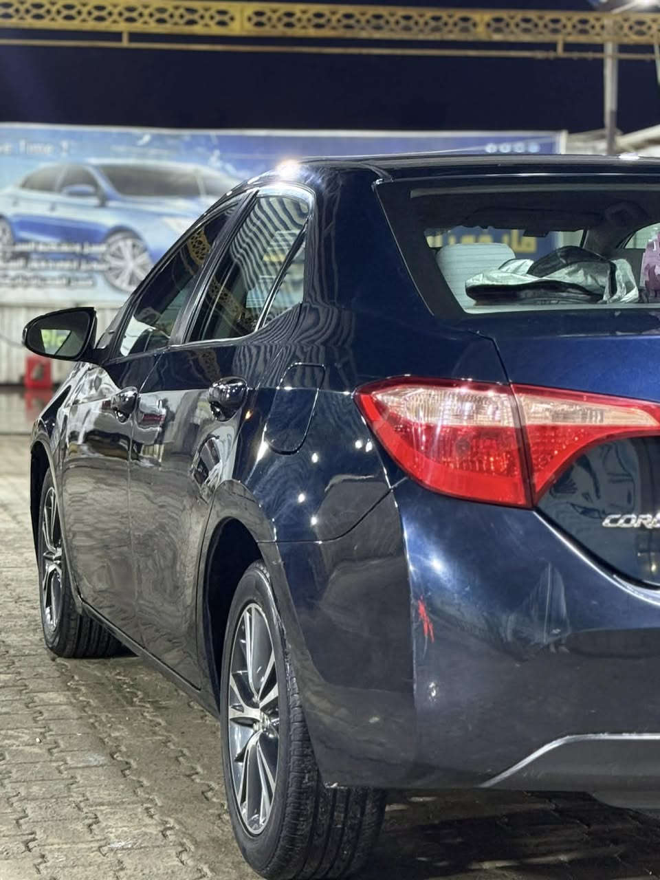 كورولا 17 LE 
بيع او مراوس حتى ذا ب اغلى
المواصفات 
تحكم إسترين 
كامير 
داخل لونين 
رادار 
مثبت سرعه
كروز سرعه 
حداديه 
باتري ماشيه 70
تبريد بلادي 
حادثها جاملغ خلفي بدون دواخل بيه قطع 3كلير بامريكا بدون دواخل بجم كبس جاهزه ونظيفه
السعر 123
***********
