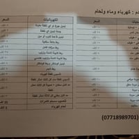 تاسيسات صحية و كهربائية و حدادة قص لحيم