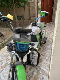 دراجة كهربائية • ماطور شحن • بطاريات شغّالة