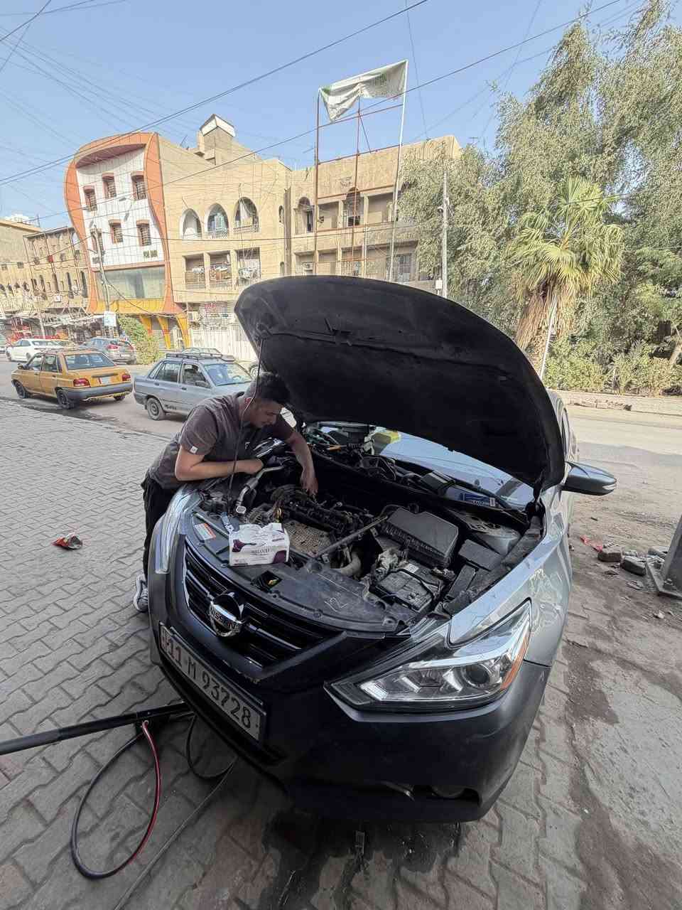 اليوم يم الاخ علي
ادامه للسياره 
تنظيف تبديل واشر قبق ولفات 
شغل نظيف ودرجه اولى 
العنوان الحريه 
***********
