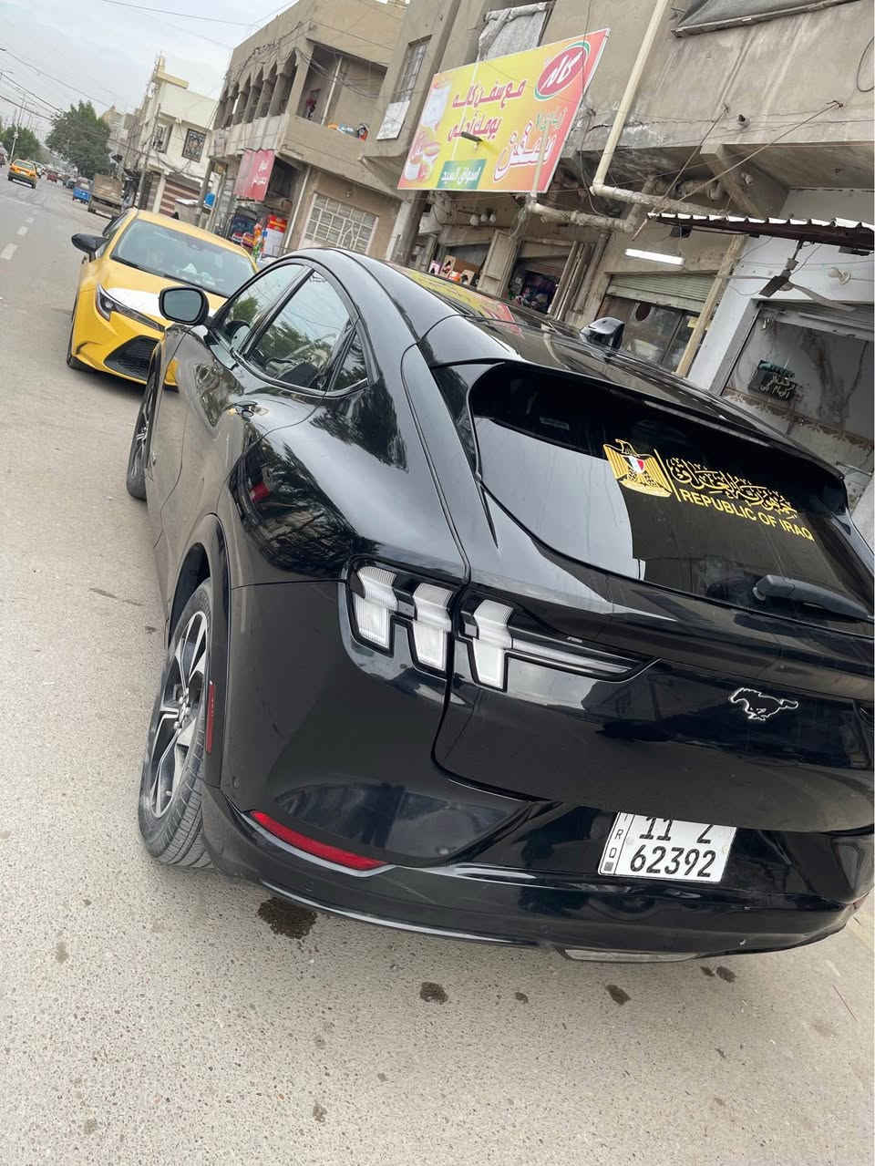 ‏𝐌𝐔𝐒𝐓𝐀𝐍𝐆 𝐌𝐚𝐜𝐡-𝐄. 𝐏𝐑𝐄𝐌𝐈𝐔𝐌
فورد موستانك ماك إي بريميوم موديل : 2023
اللوان : اسود 
عداد المسافة : 30 الف كم 
الحادث : فقط جاملغ امامي وبنيد مبدل ومصبوغات  
بدون دواخل بدون ايرباك. 
المواصفات (𝐏𝐑𝐄𝐌𝐈𝐔𝐌)
فـــول فـــول مـــواصفـــات 1/1
سقف بانورما 
كيج الكتروني 
داخل ليد (𝐋𝐄𝐃)
بصمة ابواب
بصمة تشغيل 
شحن وايرليس 
شاشة كبير ة
كاميرا °𝟑𝟔𝟎
كاميرا امامي نقص 
كاميرا جانبي
كاميرا خلفي
هاند بريك بصمة
‏𝐏𝐀𝐑𝐊𝐈𝐍𝐆 𝐒𝐄𝐍𝐒𝐎𝐑𝐒
اوتو هولد (𝐀𝐮𝐭𝐨 𝐇𝐨𝐥𝐝)
اوتو ستارت (𝐀𝐮𝐭𝐨 𝐒𝐭𝐚𝐫𝐝)
اوتو ستوب(𝐀𝐮𝐭𝐨 𝐒𝐭𝐨𝐩)
رادار °𝟑𝟔𝟎
رادار امامي (تحديد مسار)
رادار جانبي  (نقاط عمياء)
رادار خلفي (التحذير من الاصطدام)
حساسات °𝟑𝟔𝟎
حساسات امامي
حساسات جانبي 
حساسات خلفي
كشنات جلد 
كشنات كهربائي
كشنات خزن+ميموري 
كشنات هيتر
استرين هزة
تحكم استيرن
استيرن هيتر
تبريد لمس
تبريد مركزي 
مري شفط كهربائي 
صندوق شفط كهربائي 
لايتات (𝐋𝐞𝐝) عدسة زينون بيلادي
بكلايتات (𝐋𝐞𝐝) بيلادي
 ويل كروم ‏‎
تفاصيل اكثر الاتصال على 
 واتساب موجود هم *********** بغداد, العراق
