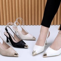 حذاء نسائي • كعب رفيع • مقاسات ٣٦-٤١