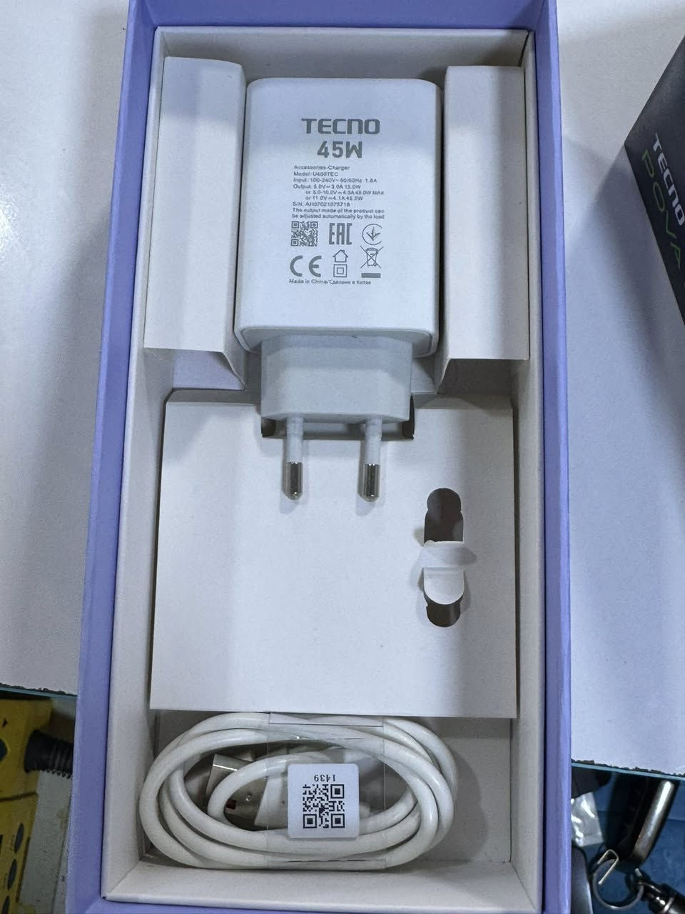 السلام عليكم تكنو بوفا سلم 256
مستخدم 9 ايام 260 الف مكاني بابل توصيل موجود
***********
