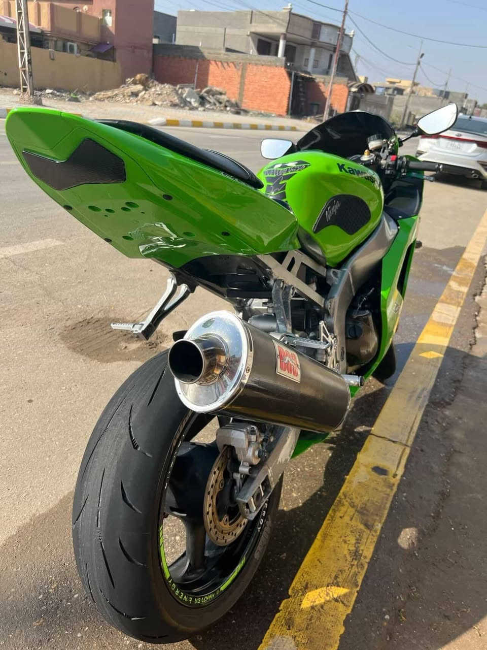 سلام عليكم كاوسكي للبيع
مكفوله محرك وكير 
دراجه كلها بلادي ماملعوب بيها 
سعر 36وبيها مجال
للستفسار ***********
