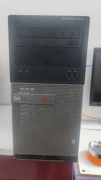 تجميعه سستم del معالج  i5 جيل 3 رام 16 كارت الشاشه 1050ti 4g ملاحظه بد...