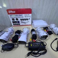 منظومة كاميرات مراقبة جديدة للبيع ٤ كاميرات مع جهاز dvr رقم هاتف 07705...