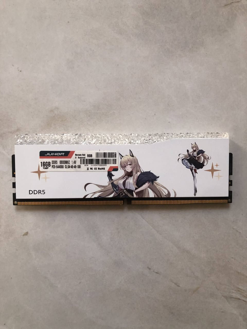 رام DDR5 16G سرعه 6800 وقابل لكسر السرعه الى 7000
السعر 225 الف


**إذا كنت صاحب هذا الإعلان وتريد حذفه لأي سبب، رجاءا أرسل رسالة إلى الدعم الفني**