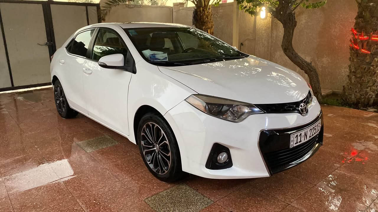 كورلا 2014
ماشيه 134 الف مايل  

 ما بيها صبغ فقط بارد الجاملغ الخلفي 
صور الحادث بامريكا موجود 

123 ورقة 

واتساب او اتصال متوفر

 ***********
