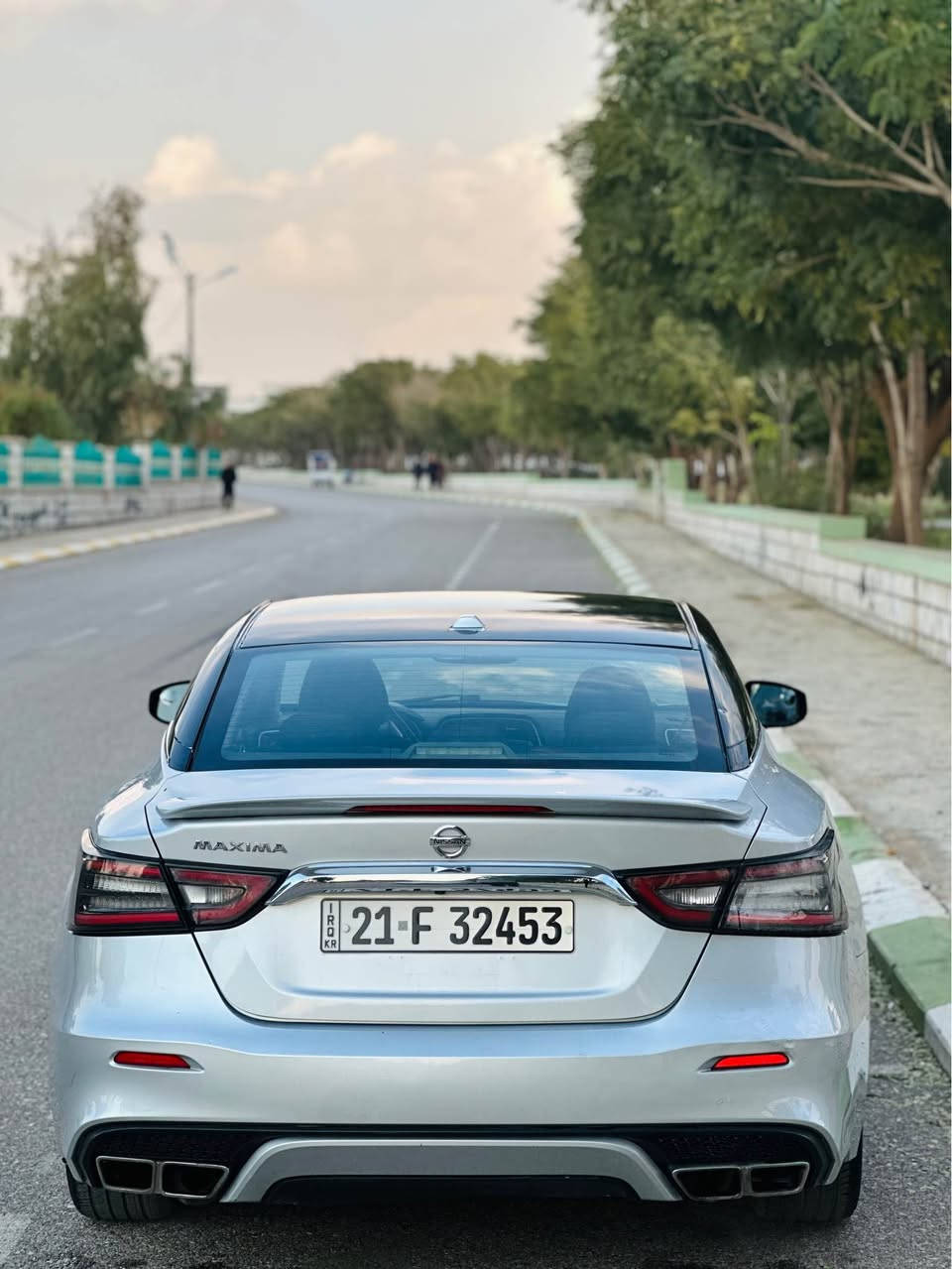 بيع او مراوس برقم شمالي فقط 

کوردی -عربی
***********

ماگزیما ٢٠١٩ 

ماشیە 81 الف كير و محرك كفالة 6 سلندر حجم 3500 

بيه قطعتين نزلت سونار بالمنشور 

السعر 139 
عليها غرامة 4 ورقات تنزل من السعر يصير 135

عنوان قضاء كلار تابع سليمانية 

تحويل وكالة مباشر خلال ساعة أحولك Singapore
