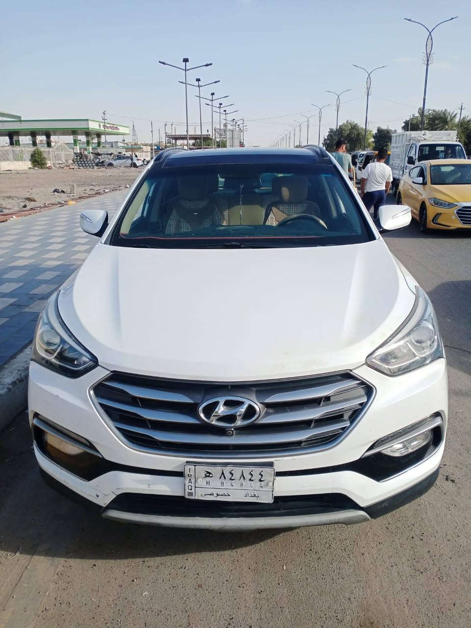 اسلام عليكم اخوان مكلف بنشر سياره للبيع سنتافيه مال جناي فول نضافه احله من لصور تجي وتشوف 
هاذه رقم صاحب السياره ***********
