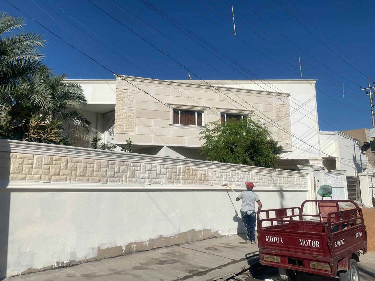 لباخ شغل درجه اولى من الفلوجه لبخ نقش صبغ طلس واجهات ڤوم ثرمستون 
***********
***********
