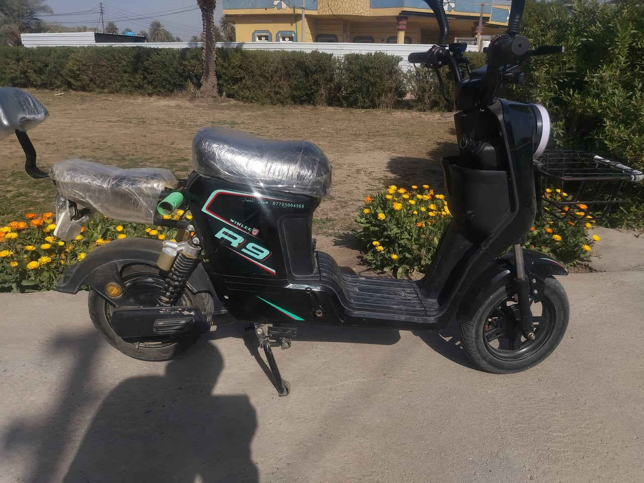 سلام عليكم دراجه شحن للبيع R9 دراجه جديده بطاريات جدد السعر ٥٥٠ قفل ***********
