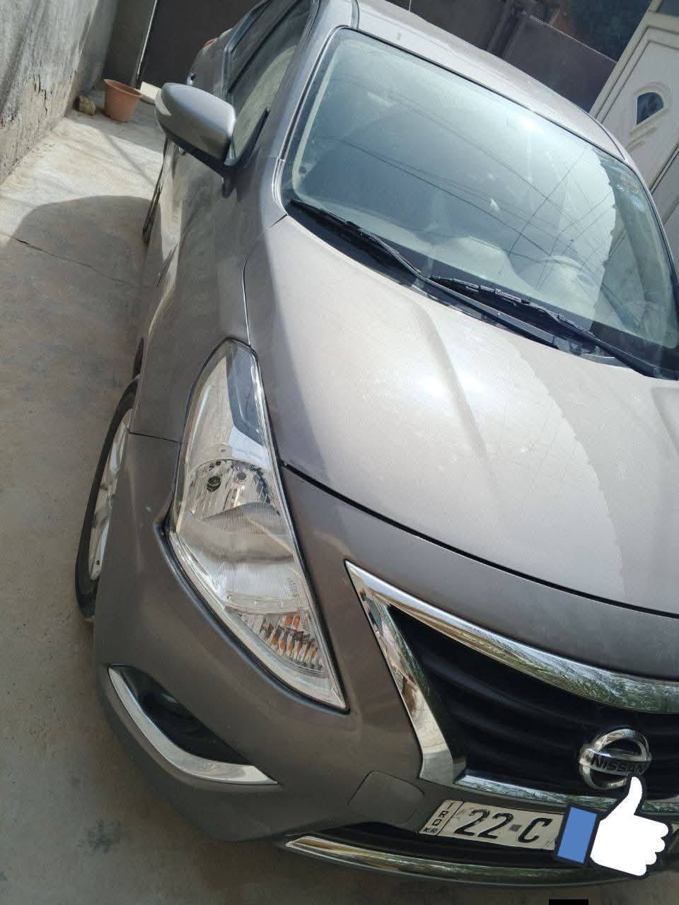 سيارة نيسان سني
موديل 23 لون رصاصي فيلي المكيف قطعتين
الرقم اربيل
باب الأماميه اليمنه مصبوغه 
وبيه تكحيل 
السعر 105 وبيه مجال
مكان السيارة بغداد الدوره
*********** موجود واتساب
