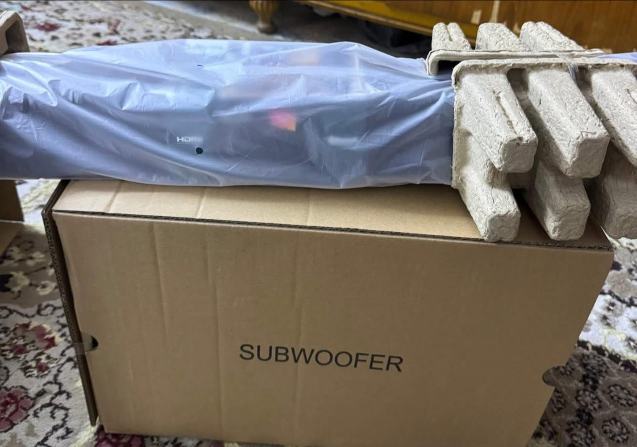 Philips soundbar B7305
القطعة جديدة غير مستخدمة باللوك مال الشركة بيدك تفتحه 

السعر 225 الف 

Audio Inputs

Digital Optical TOSLINK, HDMI, 3.5 mm Jack, USB, AUX

Compatible Brand

Universal

Color

Black

Connectivity

Bluetooth, Wireless, Wired, HDMI

Impedance

6 Ohms

RMS Power

300 W

Shape

Rectangular

System Configuration

2.1 Channel

Surround Sound Formats

Dolby Digital Plus, Dolby Digital

Features

Bluetooth, Remote Control

Compatible Model

Universal


**إذا كنت صاحب هذا الإعلان وتريد حذفه لأي سبب، رجاءا أرسل رسالة إلى الدعم الفني**