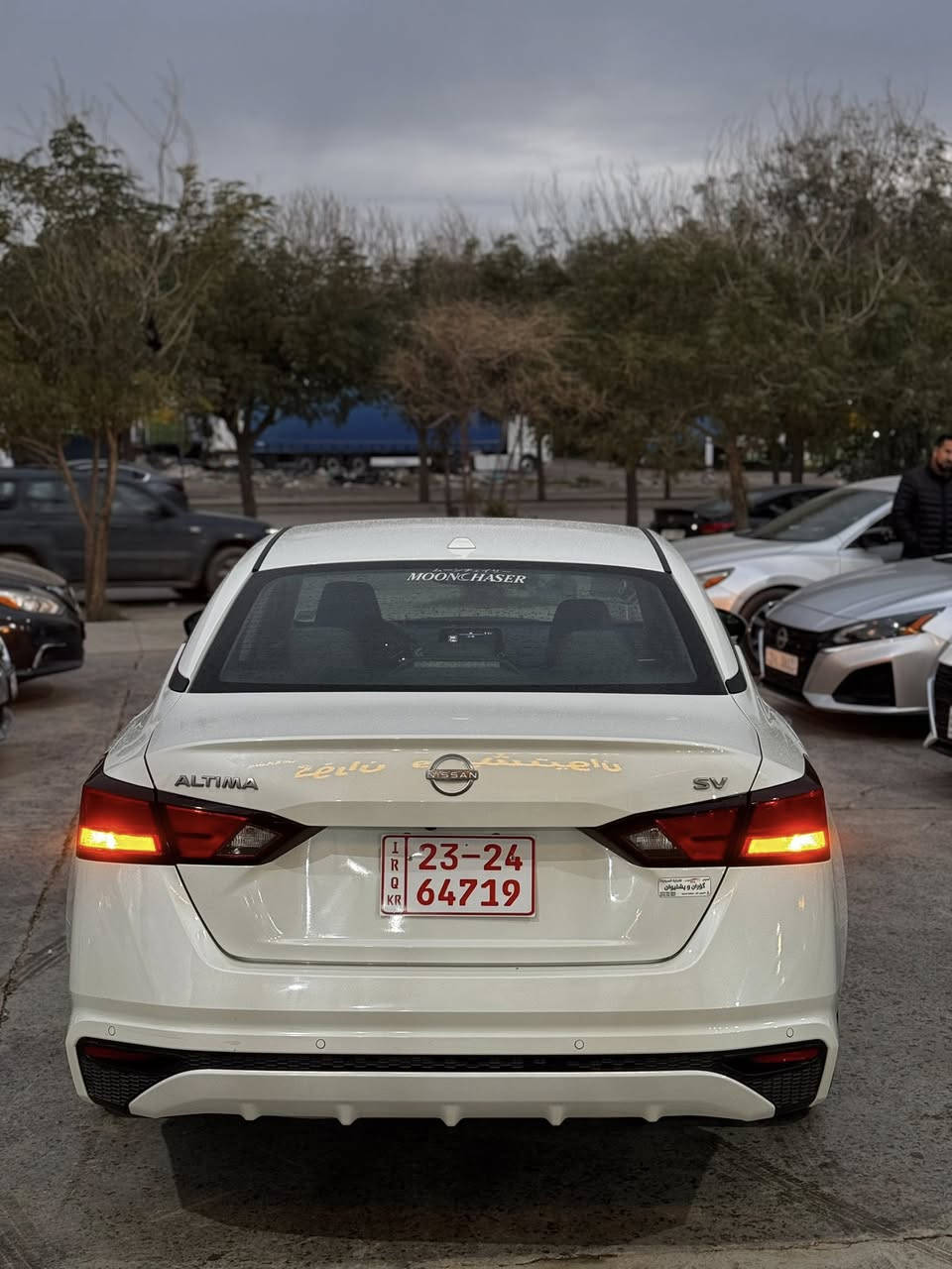 السلام وعليكم
Nissan Altima 2023 SV

حادثها فقط بنيد

بدون دواخل

ايرباك فقط ستيرن

كاتي تترقم جميع المحافظات الشماليه

ماشيه ٣٥ الف ميل

السعر ١٦٧ وبيها مجال

عنوان قضاء كلار

***********

***********
