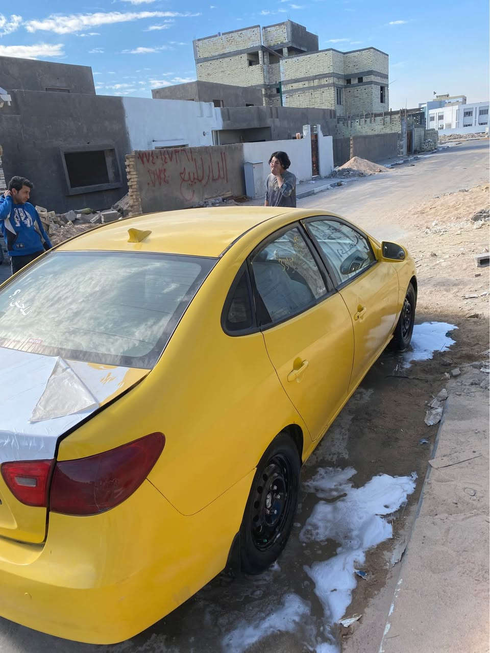 السلام عليكم النترا صابونه 2010 امريكي حادثها صندوك سياره بأسمي تبريد حداديه خلفيه 100‎%‎ الصدر الامامي 50‎%‎ السياره توها مصبوغه عوزها بوليش 
مكانها البصره المطيحه السعر 80$ وبيها مجال بسيط 
الرقم *********** البصرة, العراق
