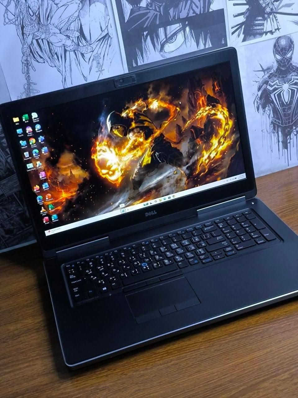 لابتوب Dell Precision 7710
⚜️ المواصفات:
⚜️ المعالج: Core i7-6820HQ — الجيل السادس — فئة HQ
⚜️ الرام: 8 كيكا DDR4 (قابل للتطوير)
⚜️ الهارد: 256 كيكا SSD (قابل للتطوير)
⚜️ كرت شاشة خارجي: Nvidia Quadro M3000M — 4 كيكا
⚜️ كرت الشاشة الداخلي: Intel HD Graphics 530
⚜️ حجم الشاشة: 17.3″
⚜️ دقة الشاشة: 1920×1080 FHD
⚜️ الكيبورد: ستيكر عربي / إنكليزي

🎁 الهدايا والملحقات:
• حقيبة لابتوب
• شاحن لابتوب
• ماوس
• ماوس باد
• تغليف احترافي (داخل كرتونة)

🛡️ الضمان والخدمات:
• فحص اللابتوب و مقارنة المواصفات و النضافة قبل الاستلام عند المندوب.
• ضمان أسبوع كامل بعد الاستلام.
• تنصيب ويندوز حسب الطلب مع جميع البرامج الأساسية و Office مثبتة.

💰 السعر: 375 الف 
واتساب ***********
