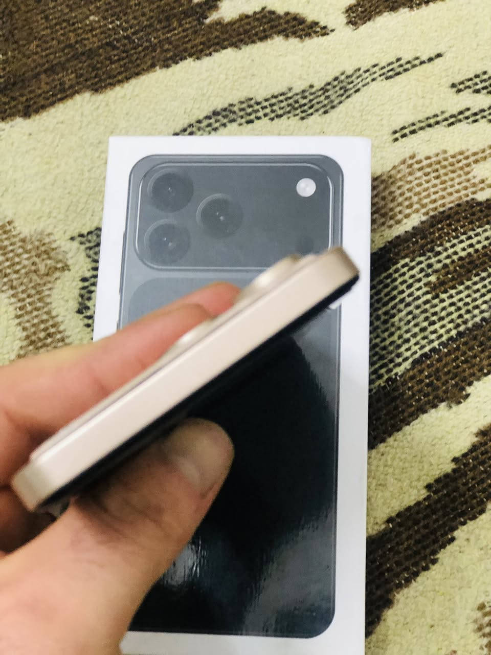 ايفون 17برو ماكس تقليد
ذكره 512
مستعمل سبوع 
البيع السعر 100وبي مجال 
شراي تفضل خاص


**إذا كنت صاحب هذا الإعلان وتريد حذفه لأي سبب، رجاءا أرسل رسالة إلى الدعم الفني**