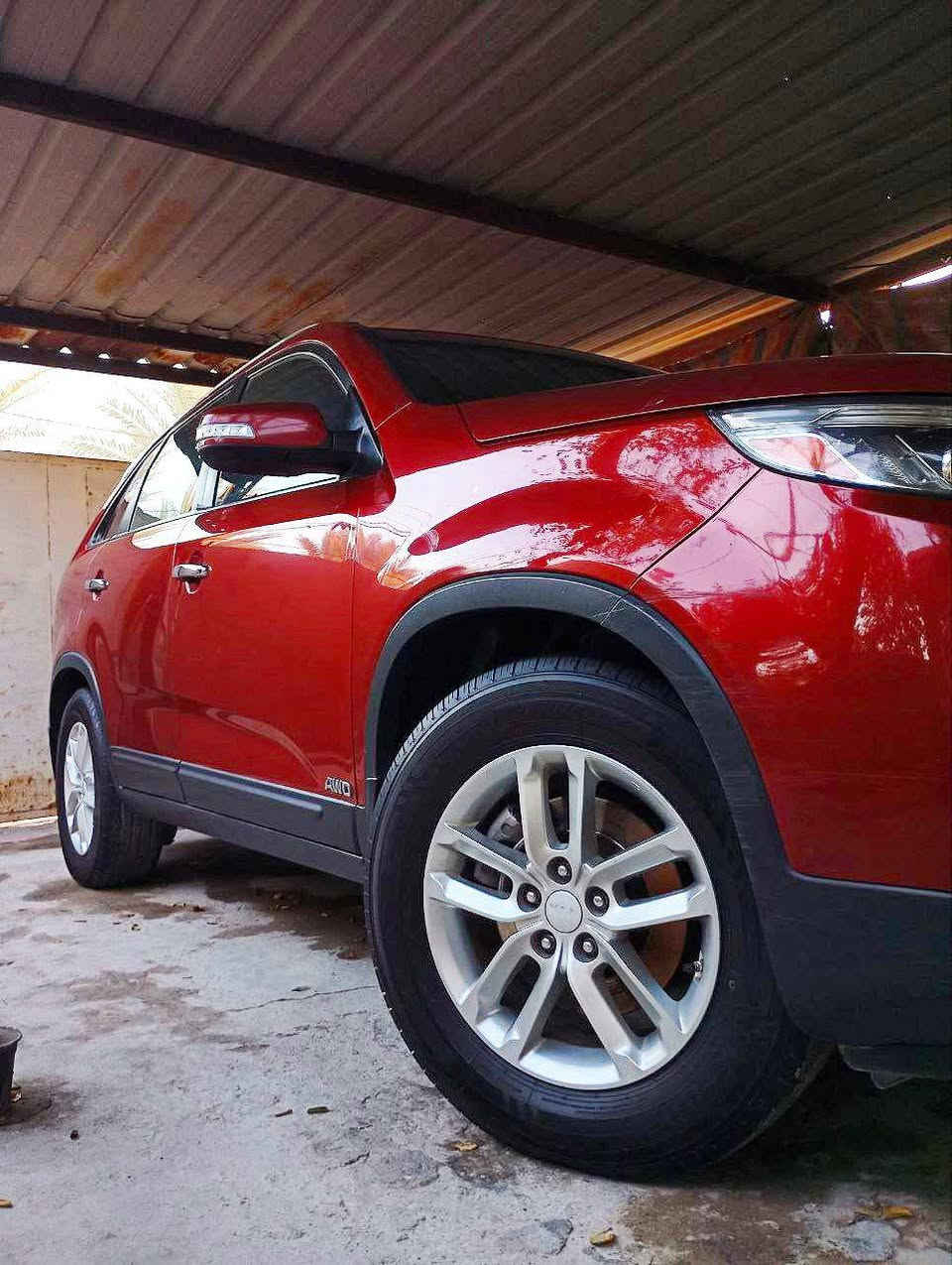 كيا سورنتو/// امريكي 
(حادثها الباب الي عكس السايق فقط) ملاحضةة/السياره مبدله كازكيت 
موديل 2015 محرك 6 سلندر 7راكب تحكم ستيرن تدفئه تبريد يدات نيكل جرص سرعه 120 نضام ايكو رقم بابل انكليزي الجديد هزه وسنويه جدد تخم تاير جواها حداديه جديده قبل يومين مسويلها ادامه كامله للمحرك بخاخات وبلكات الخ.... ادامه كاملةةةة سياره حلوه ونضيفه ومابيها قطره صبغ سعرهاا /160وبيها مجالل لطيبين مكانها بابل ***********
