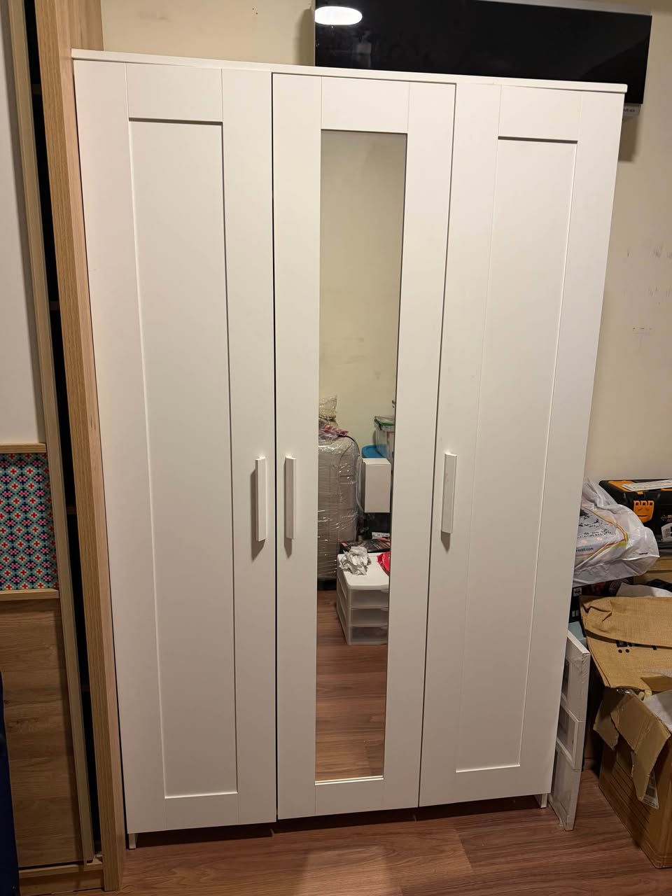 IKEA BRIMNES 3 doors wardrobe
117x190cm

$110 أربيل, العراق


**إذا كنت صاحب هذا الإعلان وتريد حذفه لأي سبب، رجاءا أرسل رسالة إلى الدعم الفني**