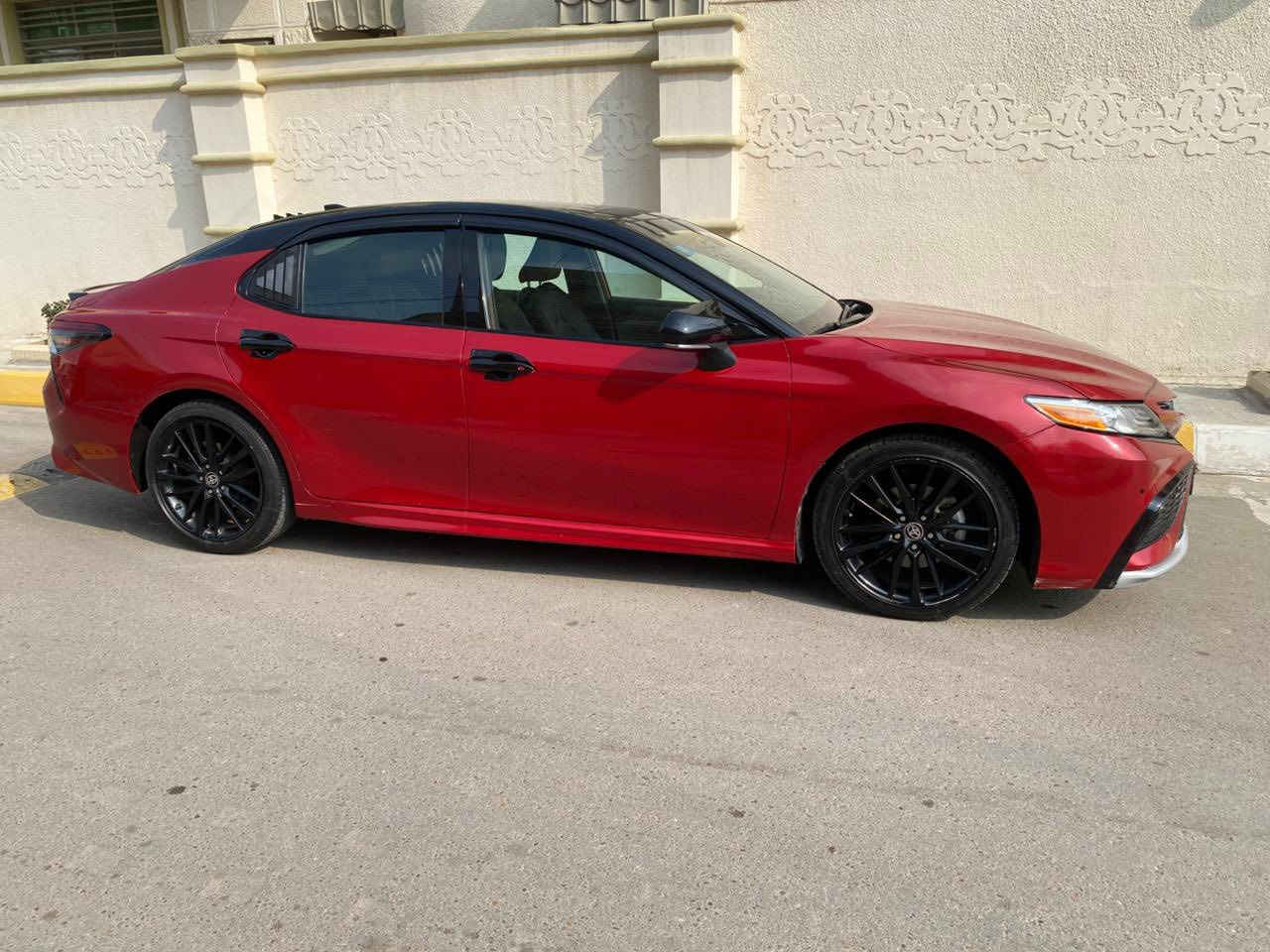 كامري 2023 فئة XSE
مواصفاتها معروفه 
وارد امريكي حادث بسيط جداا 
سياره جديده بمعنى كلمه 
لون احمر 
محرك 4سلندر 
ماشية 54,711
فول مواصفات 
بنوراما 
السيارة نضيفة و التحويل مباشر رقم بغداد صور حادث من ضمن صور 
السعر 22,000$ قفل 
مكان الانبار فلوجه 
الاتصال ***********
الاتصال ***********
