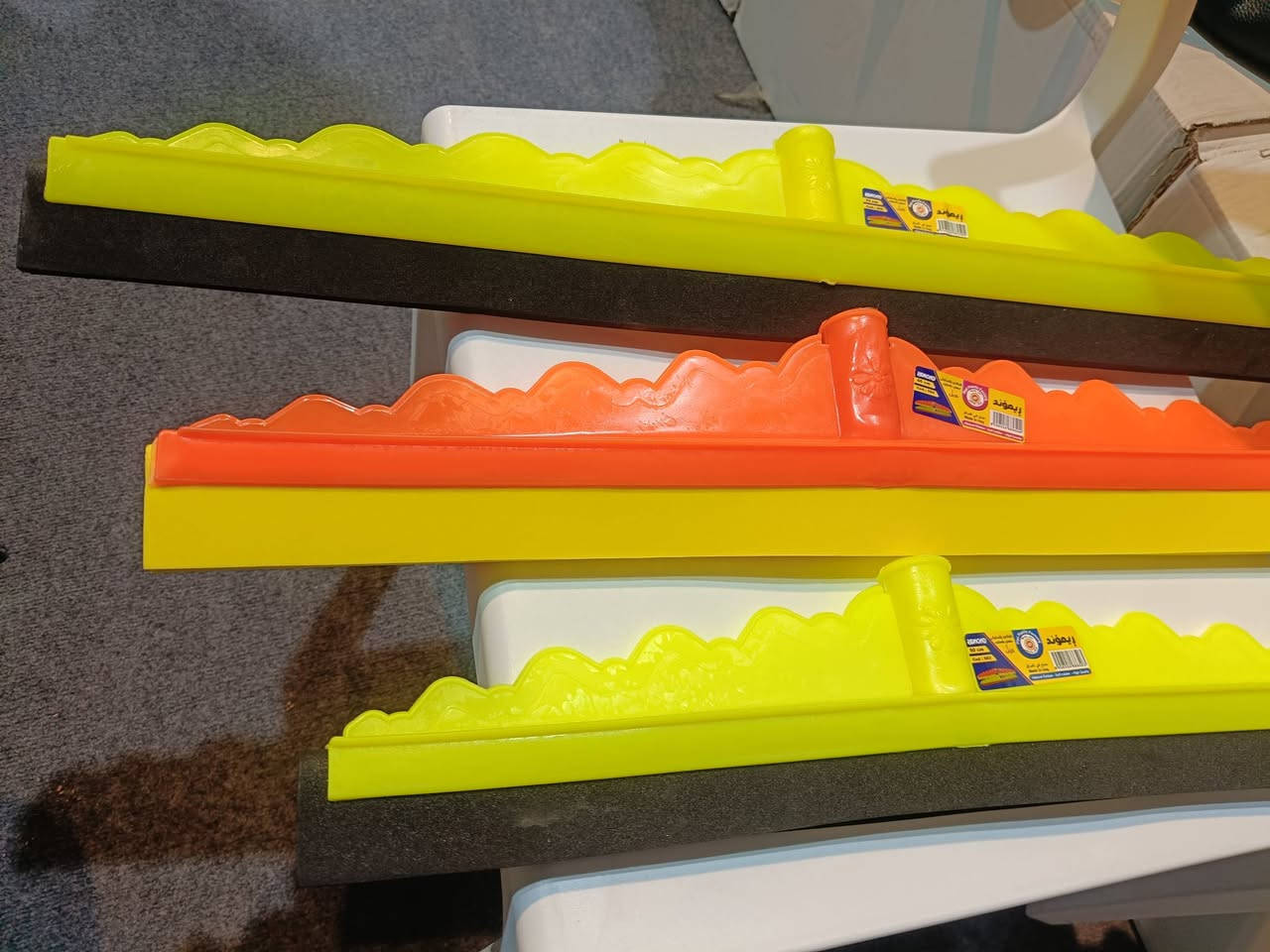 صناعة عراقية 100٪ 🇮🇶
انتاجنا الجديد....
قوّة ومتانة بلا منافس
جودة حقيقية… وبسعر بلاش 💪
ماسحات أرضية.. ماسحات زجاج...لدائن مطبخ 
الأنابيب الماء والكهرباء والمجاري 
البيع لجميع محافظات العراق 
التوزيع يشمل كافة المحافظات
***********.. وكالة ماستر بغداد
