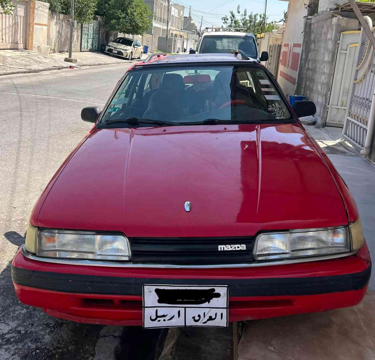 مازدە ستەیشن ٩٢
سنەوی هەیە و رەقەم هەولێرە
گێڕ و مەکینە بەشەرتە
سبوغ عام نییە بە عام دەفرۆشین
ماڵی کەسابەتیە
نرخی ٣٨ وەرەقەیە 
سەیارەکەش لە هەولێرە
*********** أربيل, العراق
