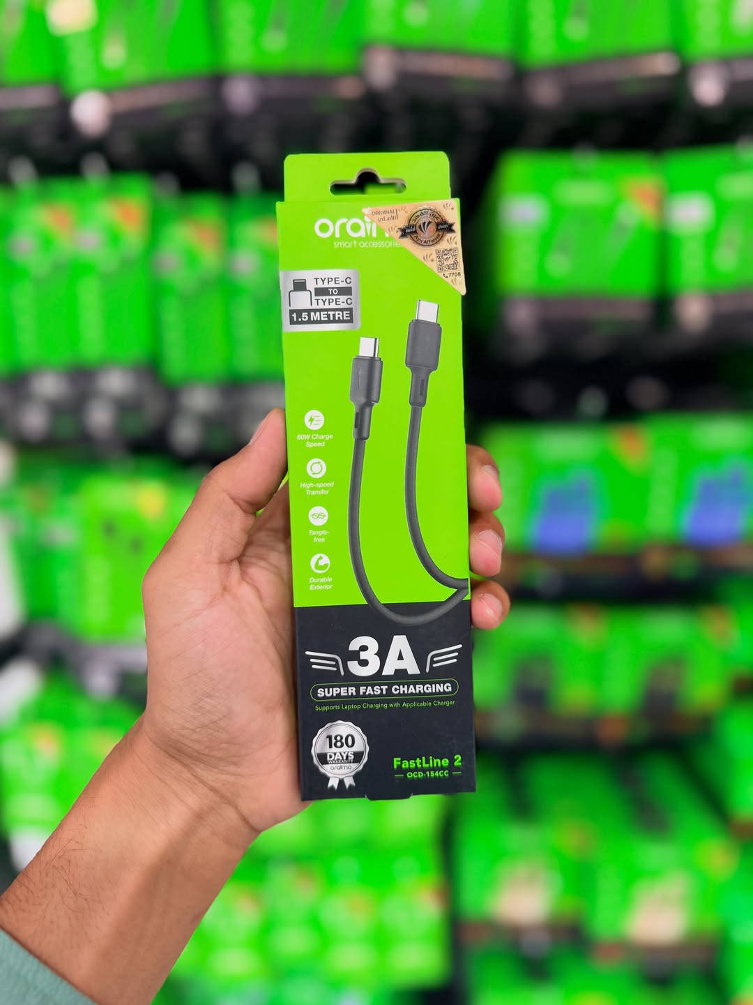 منتجات oraimo من عين الفهد 🐆✅
جمله فقط ⚠️🛒


**إذا كنت صاحب هذا الإعلان وتريد حذفه لأي سبب، رجاءا أرسل رسالة إلى الدعم الفني**