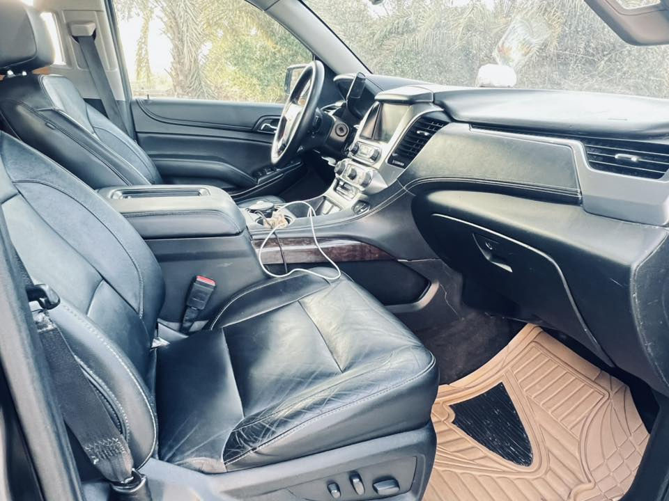 تاهو2018 سياره جديده ماشيه 105 كير مكينه حداديه شركه مكفوله من شخوط ورصعات وحلامن صور مكفوله من جراد حادثه جه يمنه شخص بابين جاملغ ابيعلك صفحه يمنه صبغ سياره ع وضع شركه سعر مناسب 273 اتصال***********/ملاحضه مراوس بدركتر هم مقبول
