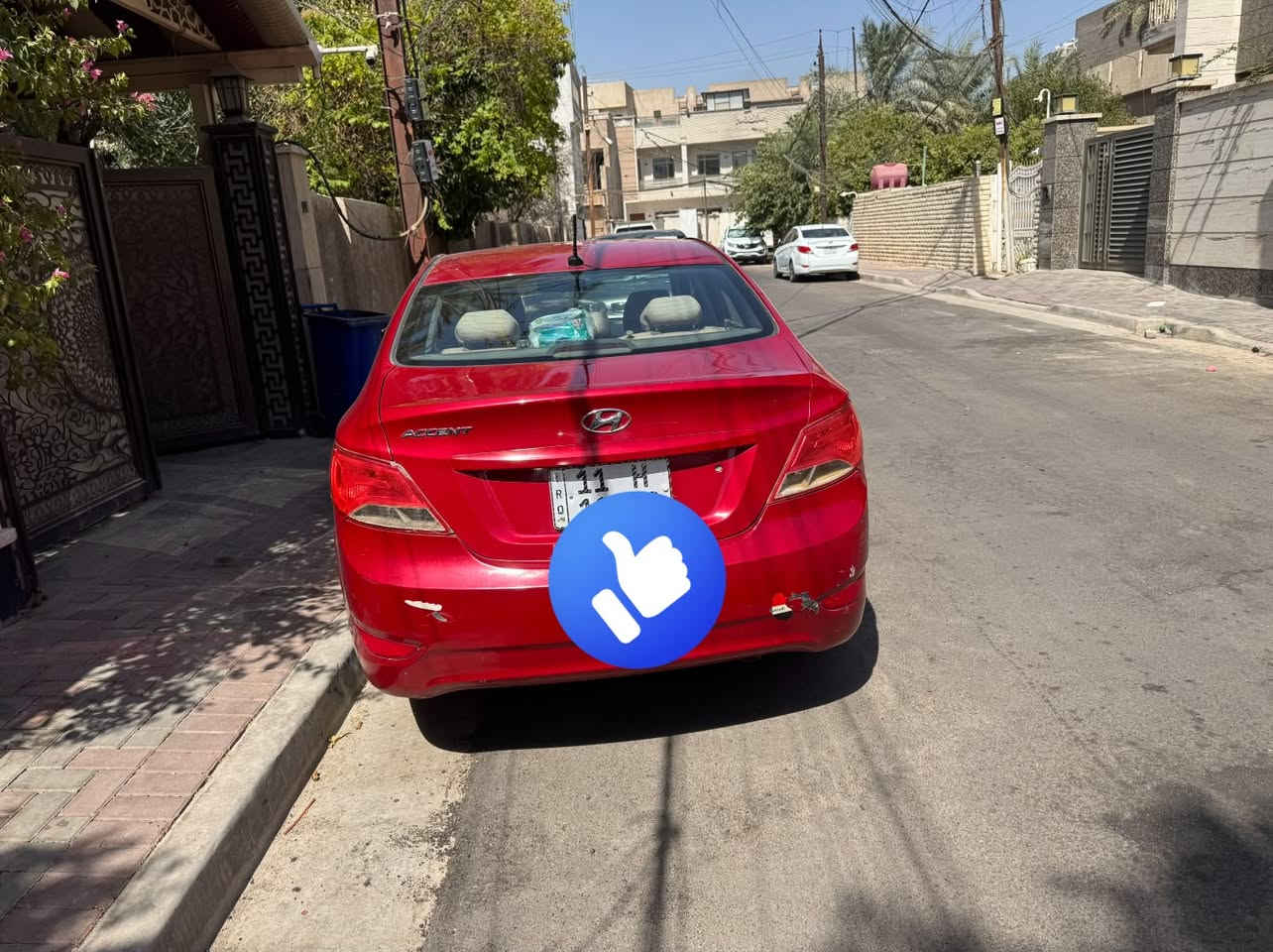 السلام عليكم 
هونداي اكسنت 2016 أمريكي ماشية 52
سيارة حادثها خشم البنيد و شبر الجاملغ الخلفي رقم بغداد سونارها موجود
سعرها 105$ 
‭***********‬
