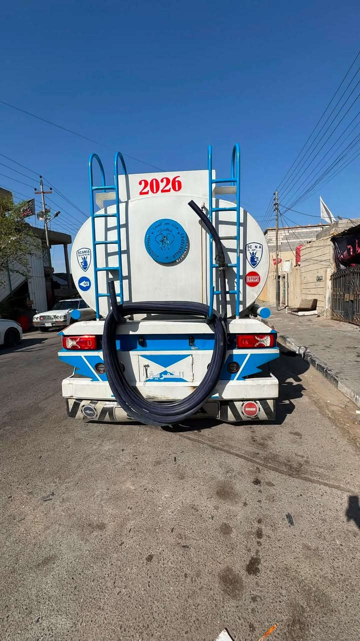 شلام عليكم خوان سياره للبيع مديل 2000 مكينه سته سلندر نجكتر   سياره جاهزه من كلشي تخم تاير وجاهزه من كلشي ثاني يوم تطلع لشغل بدون رقم سياره وسفسار ***********  لحموله 15 طن
