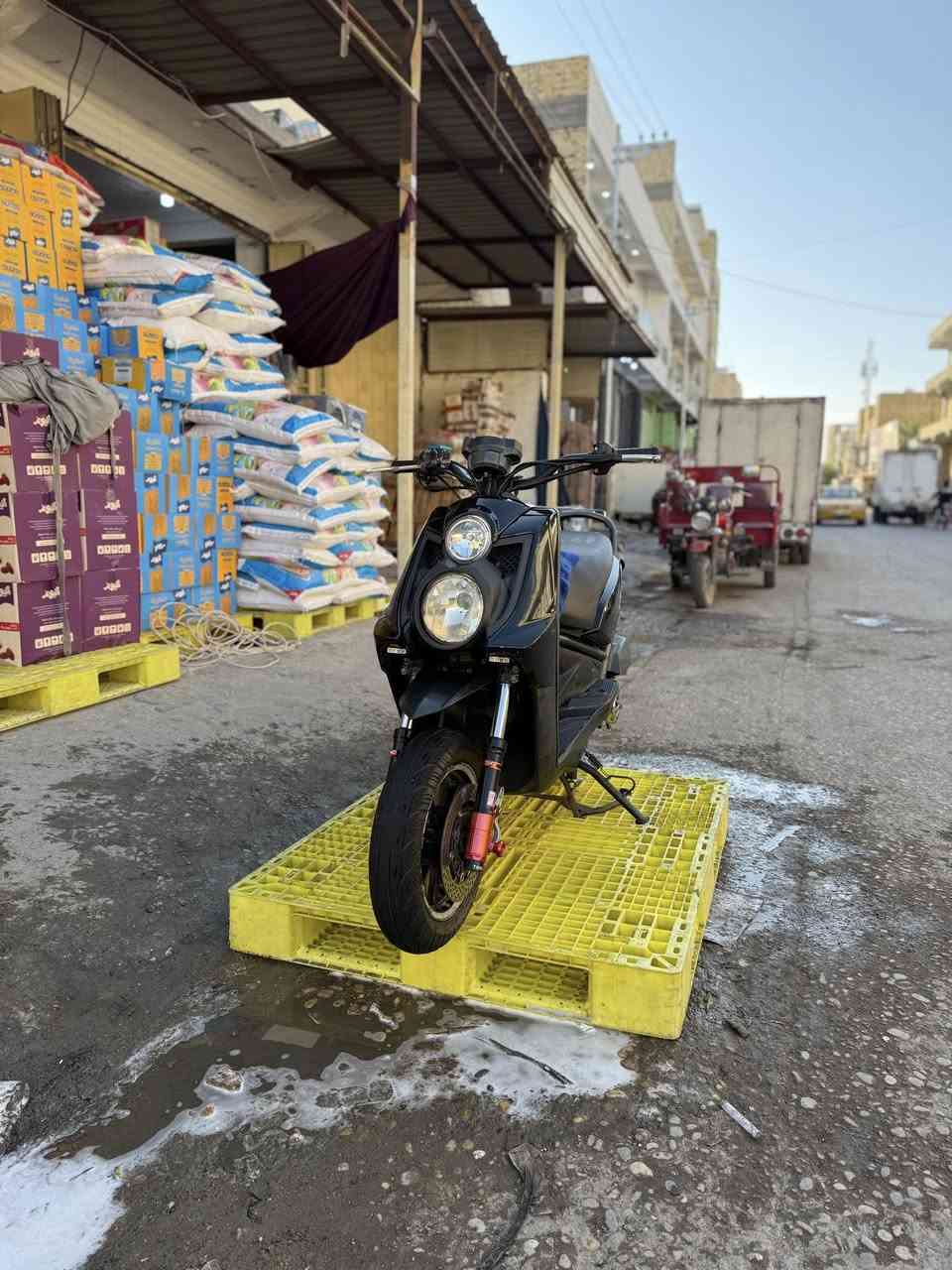 السلام عليكم 
دراجه سكنس جبلي(لبيع)
دراجه بلاديه وما نقص اي شي بيه
شوفت عينك الدراجه 
الاستفسار عل دراجه 
***********
