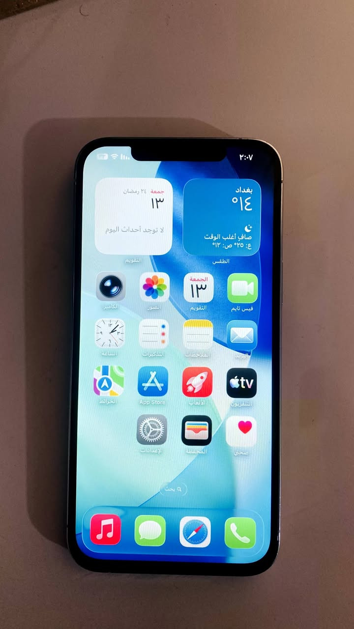 السلام عليكم
ايفون ١٢ برو ماكس بطارية ٨٣ مبدل شاشه ذاكره ٢٥٦ جهاز حلو ونضيف رايده ب٣٥٠


**إذا كنت صاحب هذا الإعلان وتريد حذفه لأي سبب، رجاءا أرسل رسالة إلى الدعم الفني**