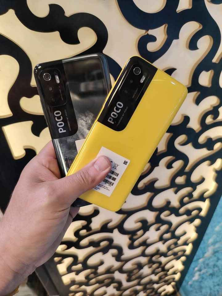 عيد مبارك ع امه محمد اجمعها 
الأقوى جهاز بالالعاب والتصفح مع ضمان بوكو m3 pro نسخه 5G
ذاكره ٢٥٦ رام ٨ كيكا
كاميرا خلفيه ثلاثيه بدقه ٤٨ +٢+٢ ميكابكسل
معالج قوي بالالعاب دايمنستي ٧٠٠ نسخه 5G  بالالعاب ٦٠ فريم
بطاريه ٥٠٠٠ ملي امبير
يمتاز جهاز بمواصفات التاليه
يتميز هاتف بوكو m3 pro 5G ، حيث يجمع بين دعم شبكات 5G السريعة، ومعالج MediaTek Dimensity 700 5G القوي بتقنية 7 نانومتر، وشاشة 90 هرتز سلسة، وبطارية 5000 مللي أمبير تدوم طويلاً، مع تصميم عصري وأداء ممتاز في الألعاب . 
سعر ١٣٥ الف توجد خدمه توصيل 
‏‪بغداد زيونه ربيعي مقابل مول دريم ستي 
اذا اتاخرت بالرد يرجى مراسله ع واتساب  أو اتصال 
***********
*********** بغداد, العراق
