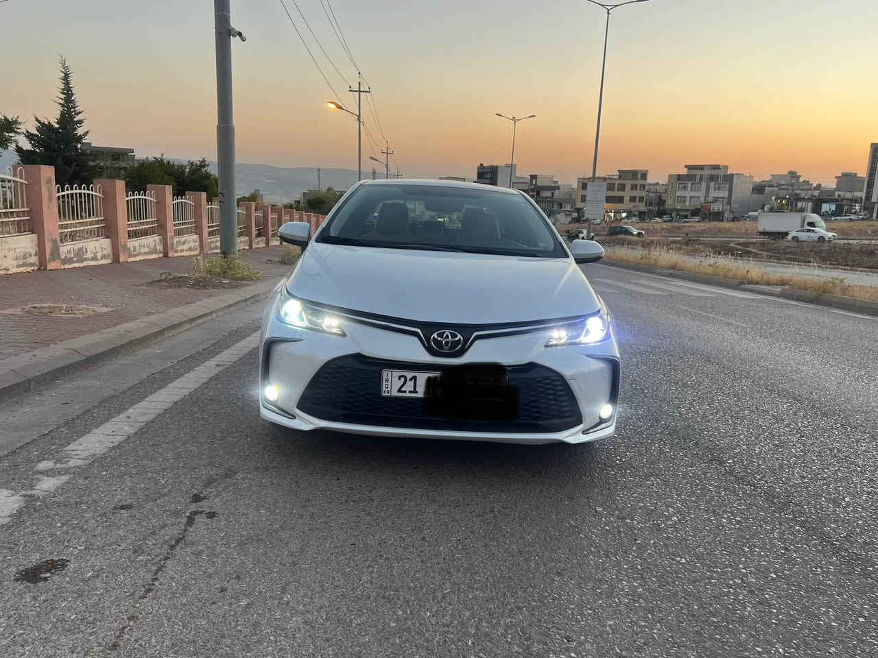 السلام عليكم للبيع كرولا 2023  شريكه ساز 
مواصفات  فول 
محرك1800
ماشيه 72 
سعر 168
بدن صبخ مكنين بارد 
السياره بأسميمكانها السليمانية للاستفسار فقط اتصال
***********
