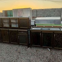 كاونتر ثلاث قطع • ٢ متر • سنك متر ونص