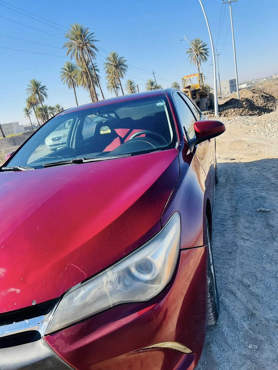 كامري للبيع
موديل 17

رقم أربيل بسمي 

قطعه ضرر 

فه sاي 

كير محرك كله شرط 

الستفسار ***********
